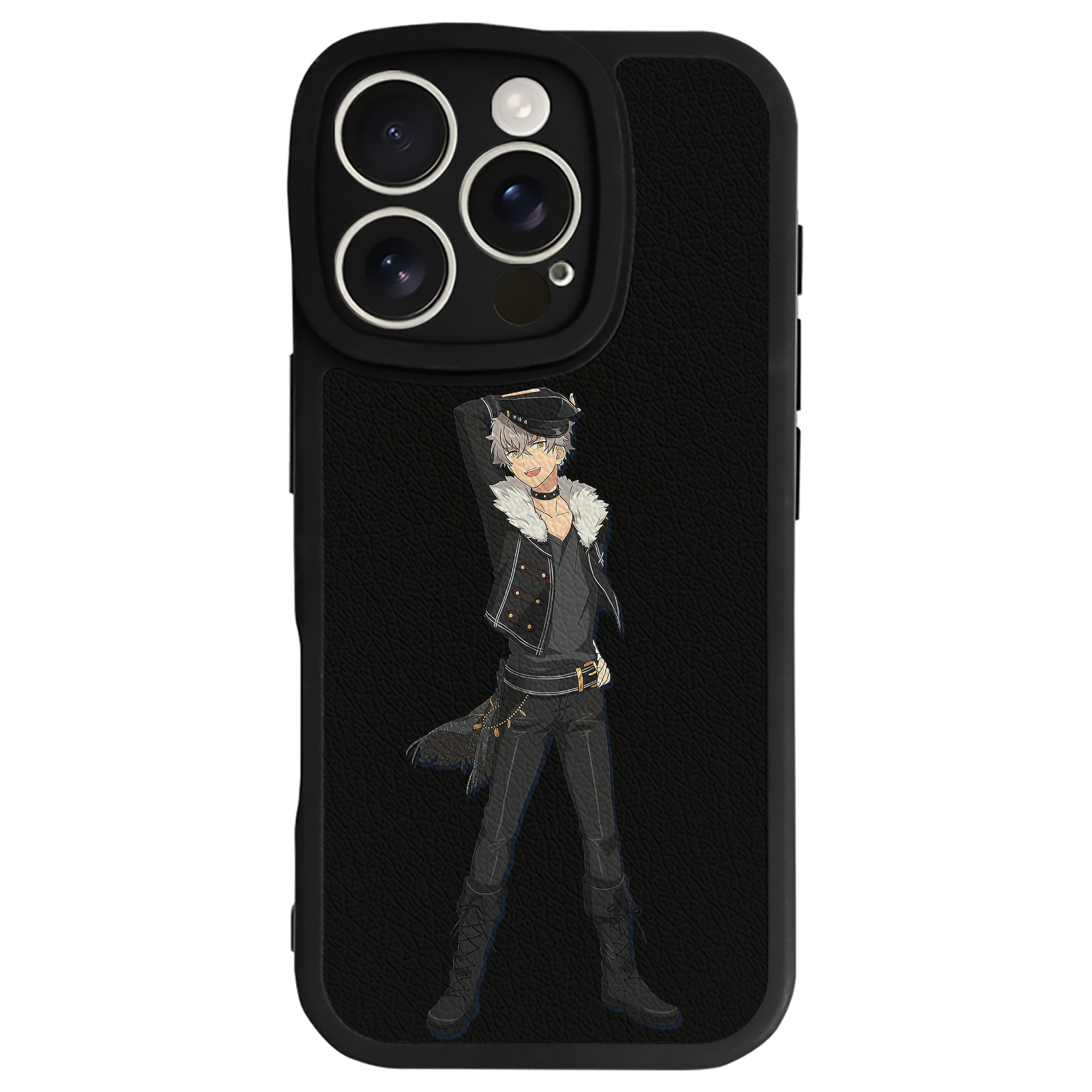 （画像用） あんさんぶるスターズ! Ensemble Stars 【iPhone 16シリーズ対応】シリコンスマホケース（レザー調） 材質：シリコン